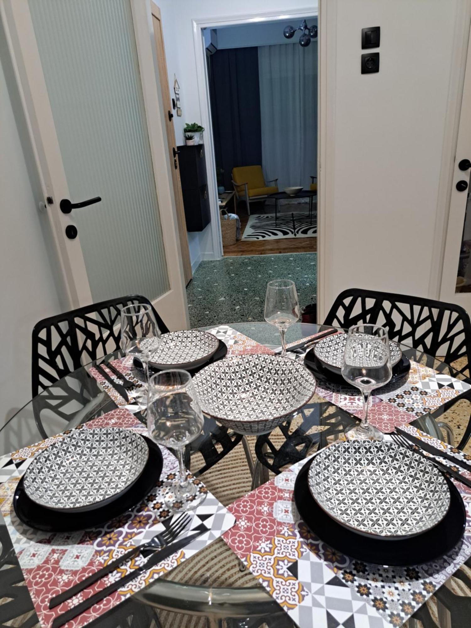 Stylish City Center Apartment Serres Eksteriør billede